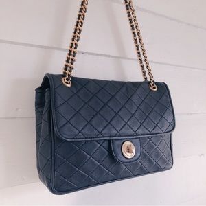 Vintage Meyers Made In Italy Quilted Double Flap Bag 🤍